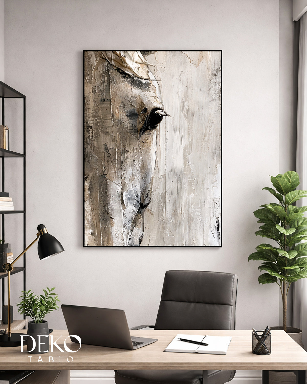 "Temas" Detaylı Yağlı Boya Tablo