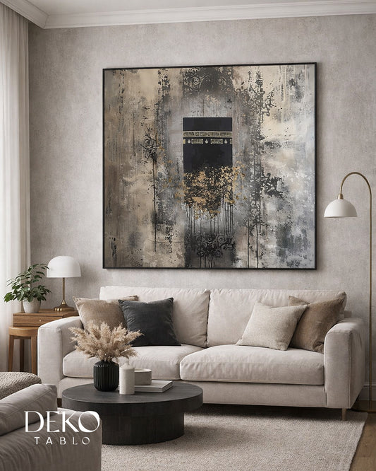 “Kabe” Detaylı Yağlı Boya Tablo